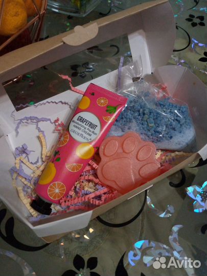 Набор ручной работы мыло с шипучкой для ванн