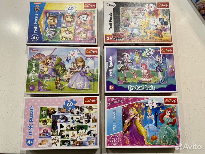 Пазлы trefl детские