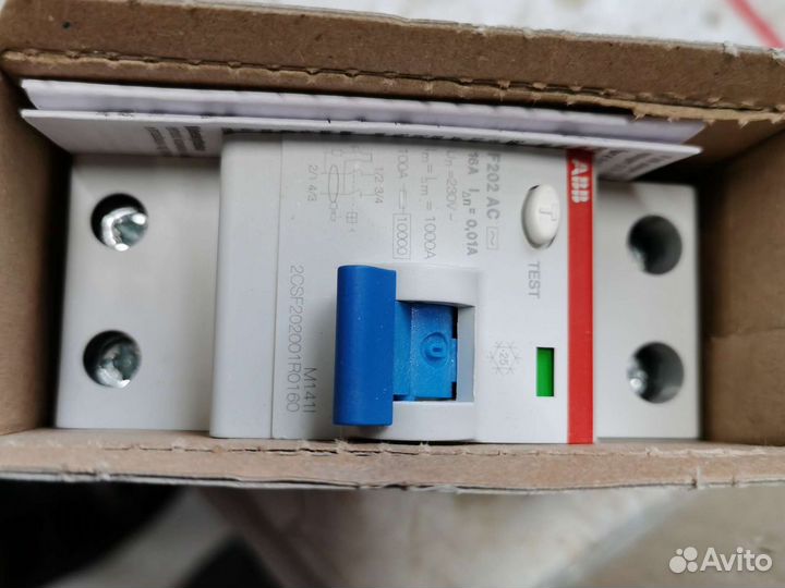 Дифференциальный автомат ABB