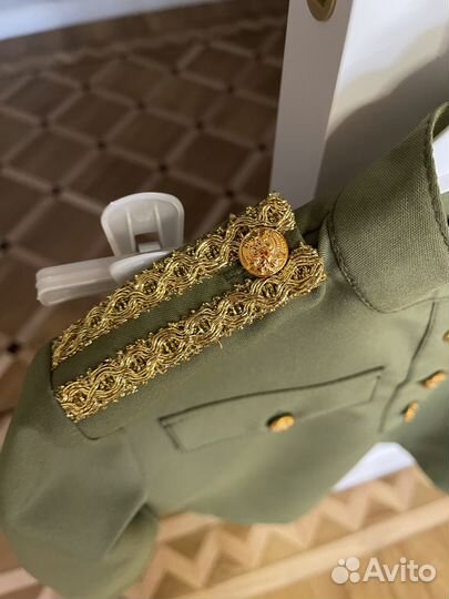 Детский военный костюм для девочки