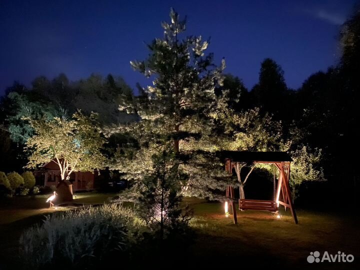 Ландшафтное садово-парковое освещение