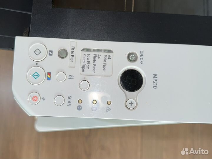 Цветной струйный принтер canon mp210