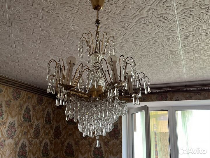 Люстра хрустальная
