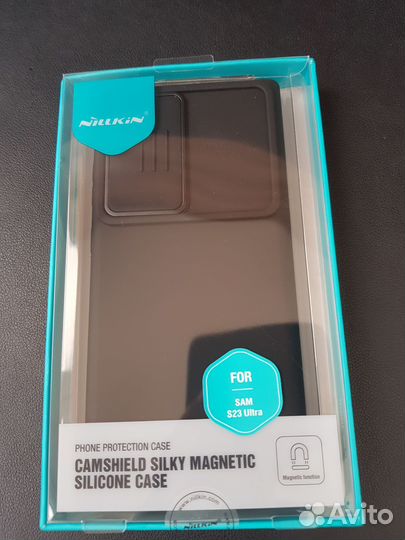 Тонкий чехол для Samsung S23 Ultra с Magsafe