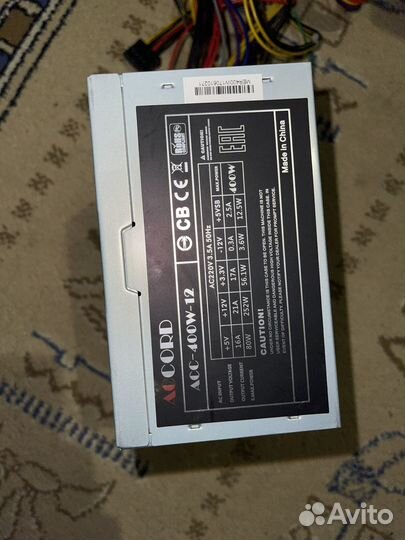 Блок питания accord 400w
