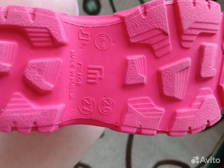 Резиновые сапоги из эва детские