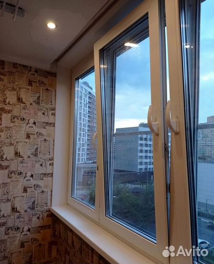 Пластиковые окна в квартиру и дом под ключ