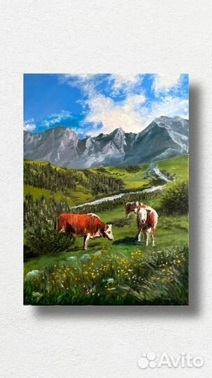 Картина маслом на холсте