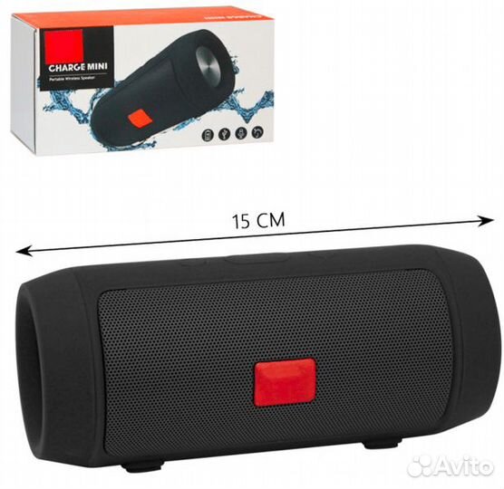 Беспроводная колонка Сharge Mini 3+ чёрная