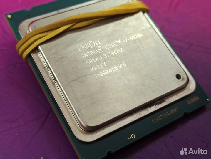 Intel Core i7-4820K LGA2011, 4 x 3700 мгц