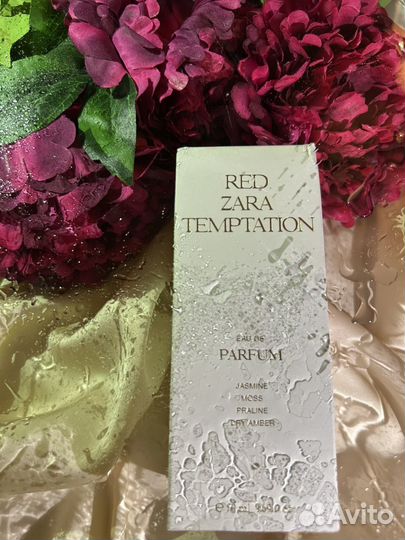Парфюм RED zara temptation