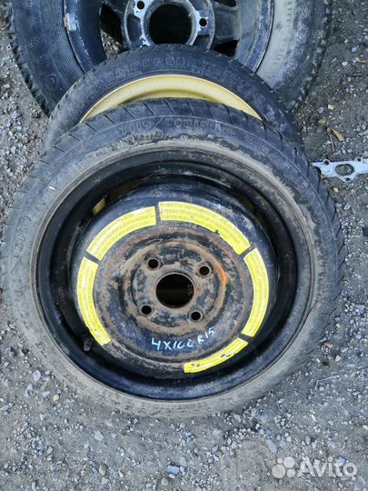 R15 Goodyear G46 115/70, PCD 4x108 DIA 57.1