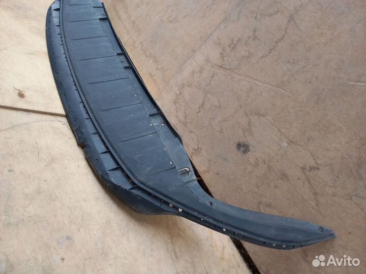 Юбка переднего бампера Skoda Rapid 2