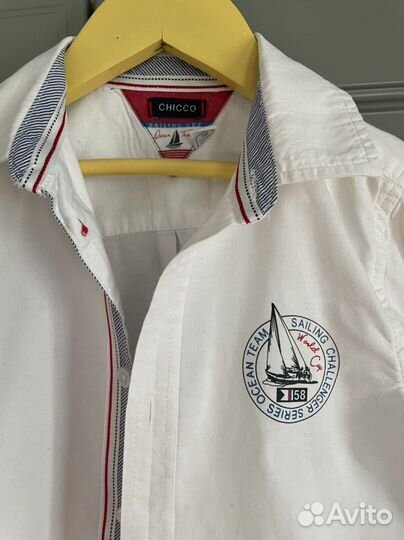 Рубашка для мальчика 116 chicco