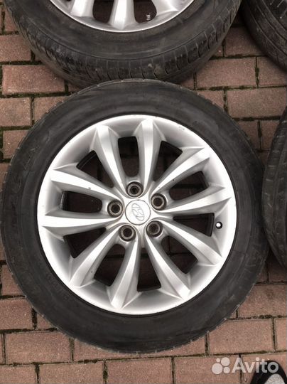 Диски R17 Hyundai 5x114.3 с резиной