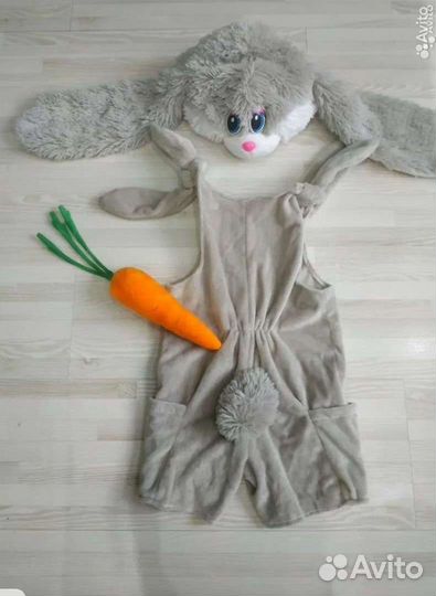 Костюм зайчика для мальчика 86-92