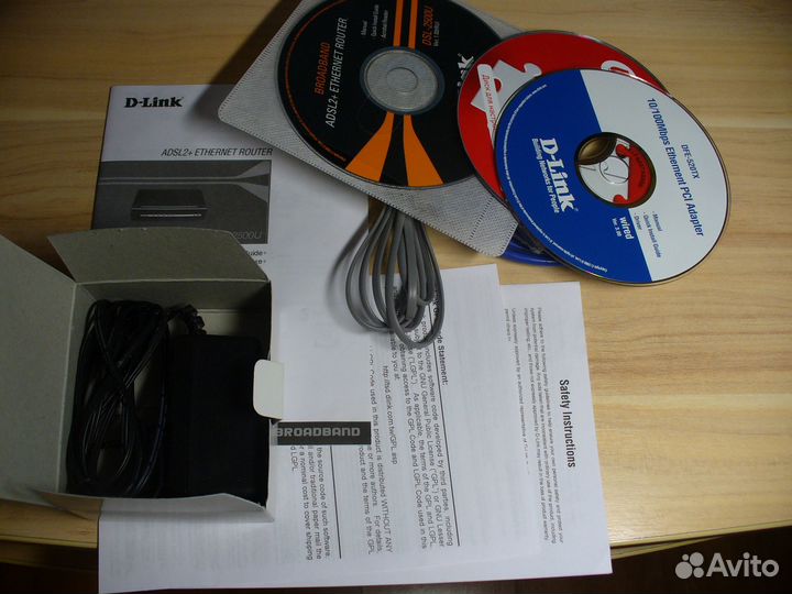 Роутер-маршрутизатор D-Link DSL-2500U adsl2+