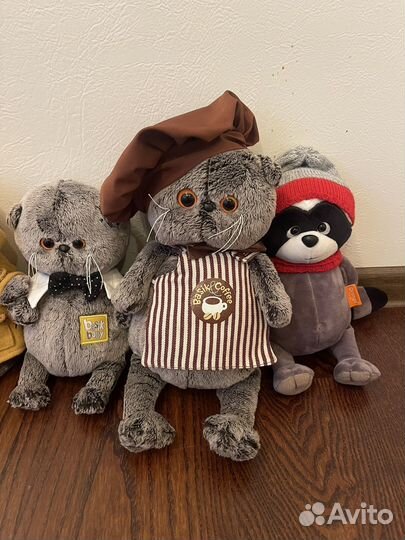 Мягкая игрушка кот Басик ориг