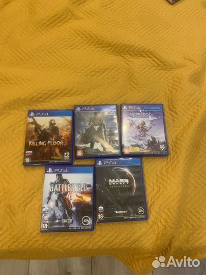 Диски на ps4