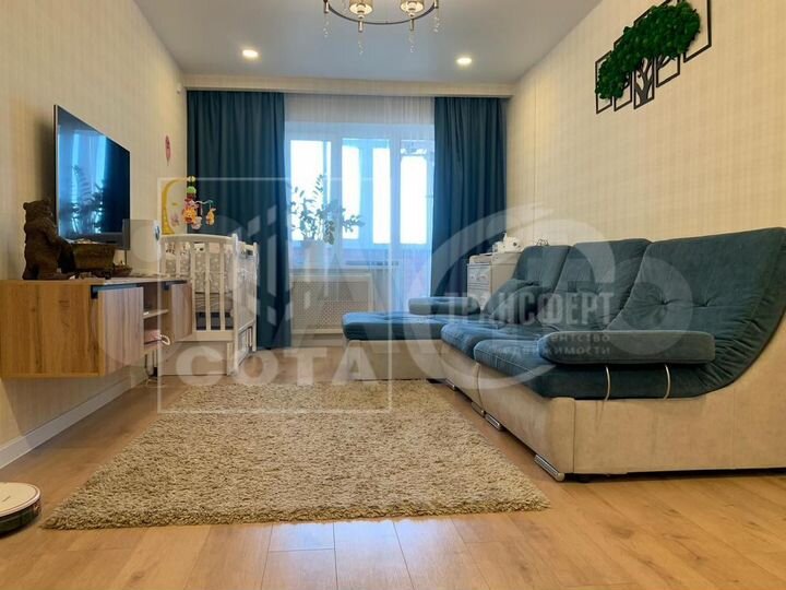 2-к. квартира, 70 м², 8/16 эт.