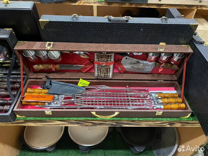 Шашлычный набор в кейсе