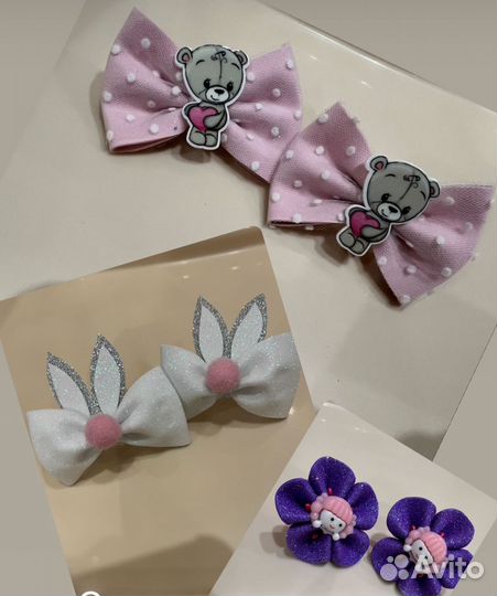 Бантики на заказ для маленьких модниц