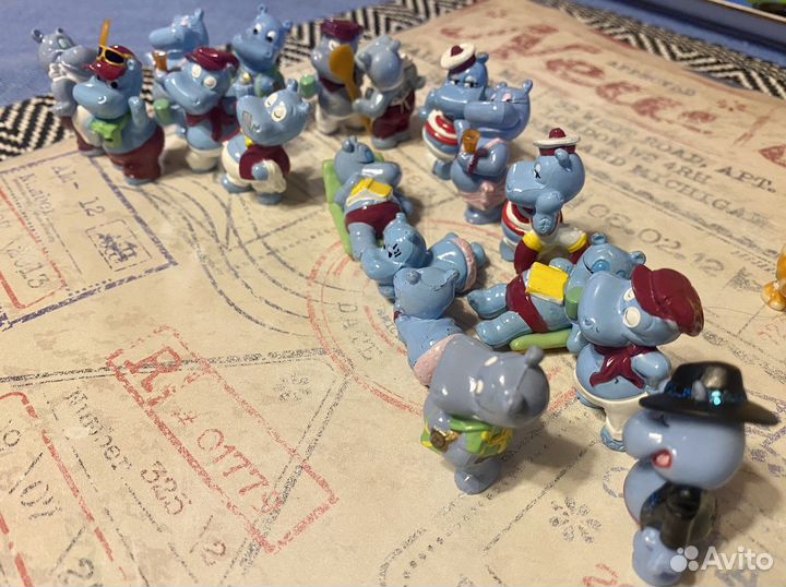 Игрушки из киндера 90х