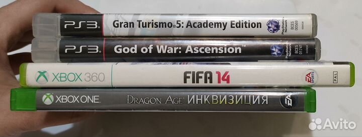 Игры PS3 Xbox 360 Xbox One PC