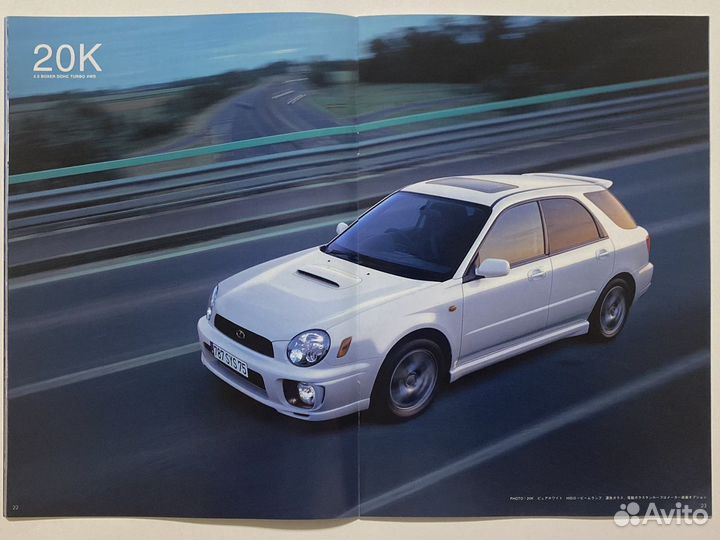 Дилерские каталоги Subaru Impreza GD/GG 2000-2006