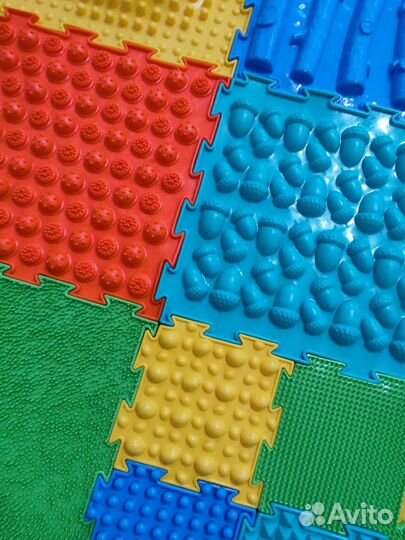 Развивающий массажный ортопедический коврик