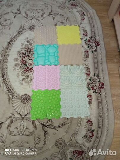 Массажный развивающий ортопедический коврик