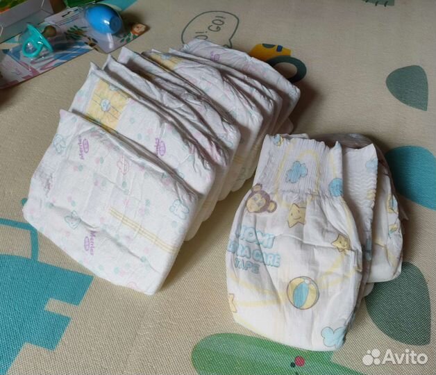 Пакет в роддом, подгузники, вкладыши для груди