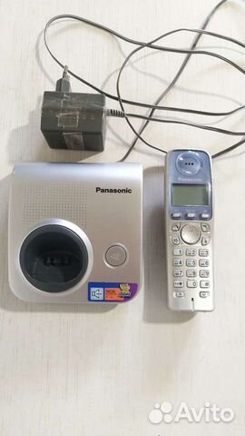 Радиотелефон Panasonic KX-TG7205RU объявление продам