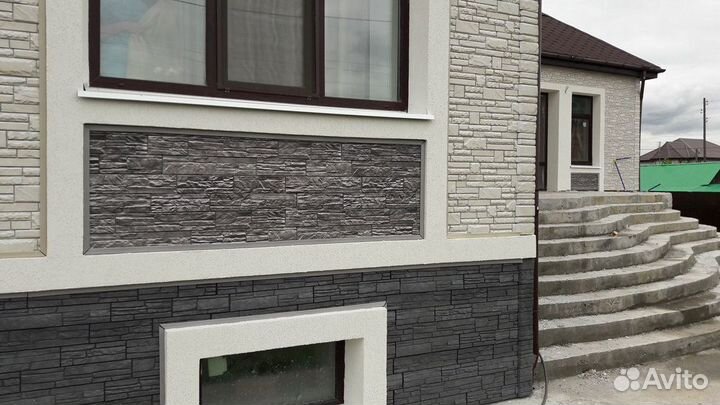 Цокольные панели и сайдинг