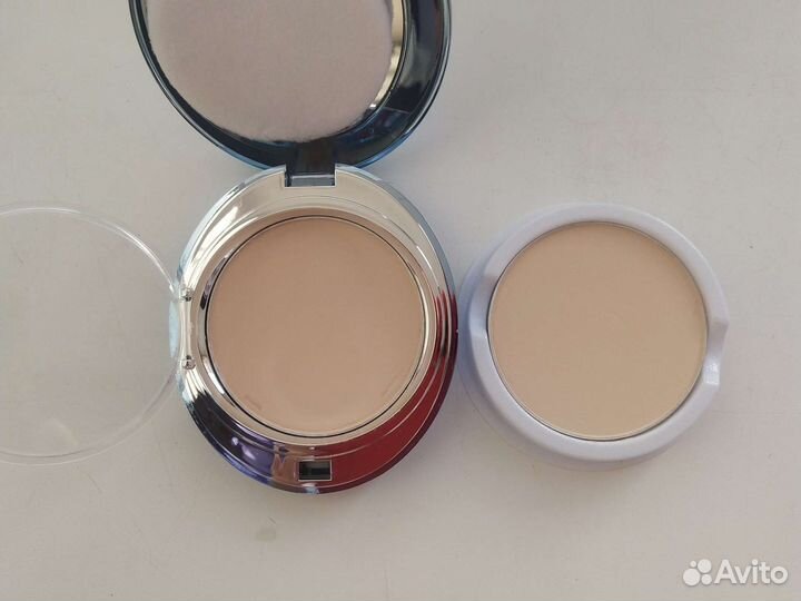 Тональный и пудра Collagen