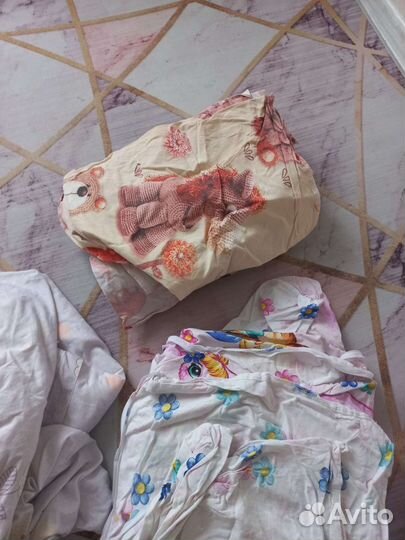 6 комплектов постельного для детей