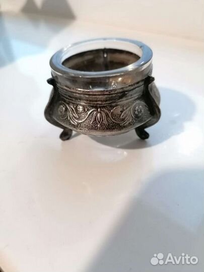 Солонка мельхиор СССР