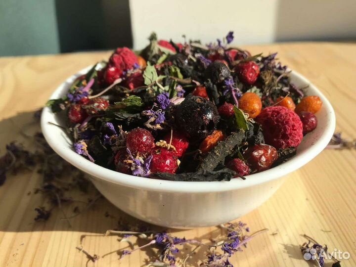 Иван чай 1кг Ягоды и травы, для здоровья