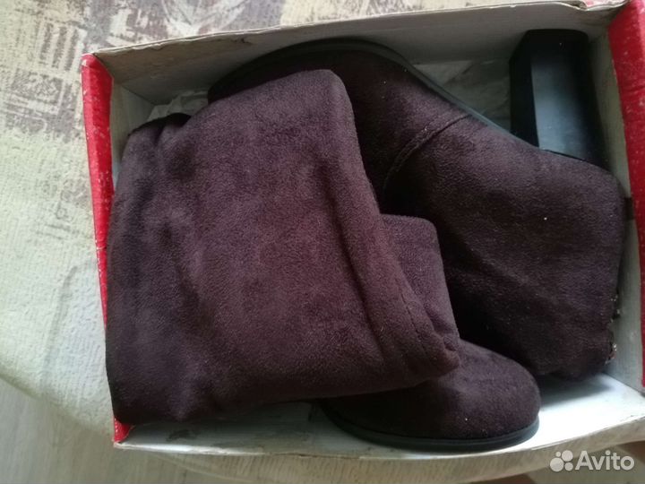 Сапоги осень весна женские размер 35