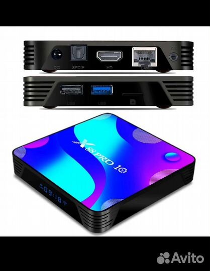 Smart tv Android tv приставка X88pro10