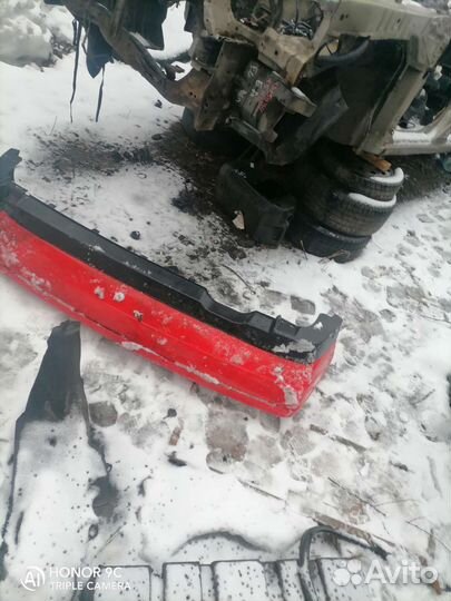 Бампер задний volkswagen golf 3