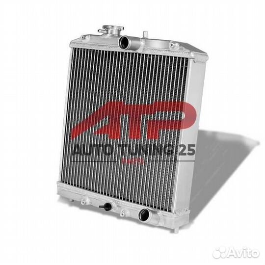 Радиатор двигателя алюминиевый Honda Civic 92-02 A