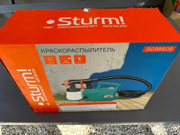 Краскопульт сетевой Sturm SG9660B