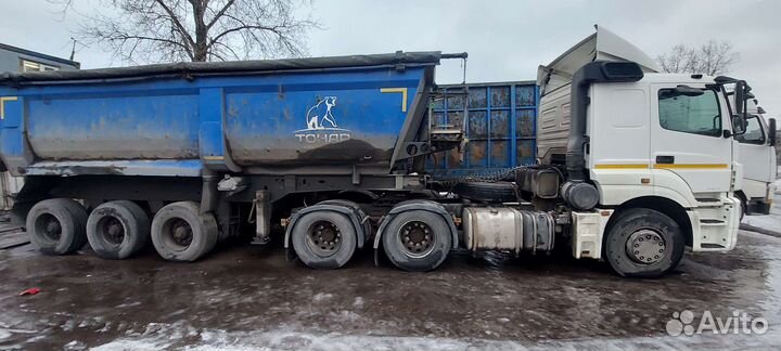 КАМАЗ 65206-Т5 с полуприцепом, 2018