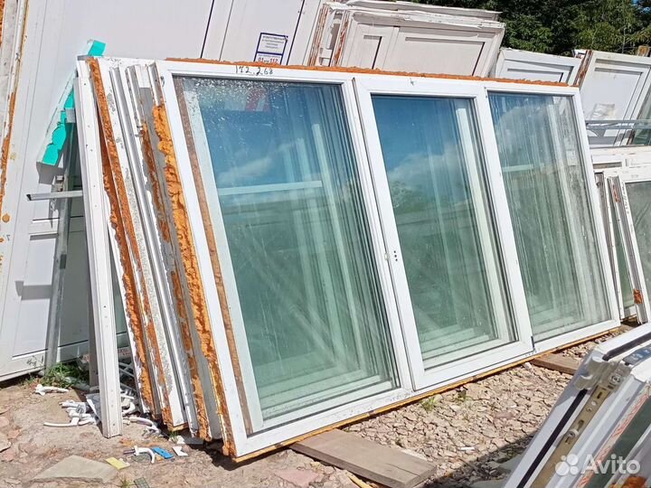 Пластиковые окна и балконные двери пвх бу