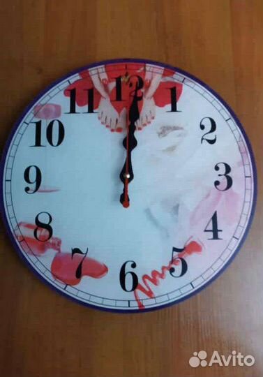 Часы настенные. Дизайнерская работа