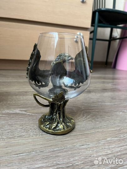 Бокал для коньяка с орлом 500 мл