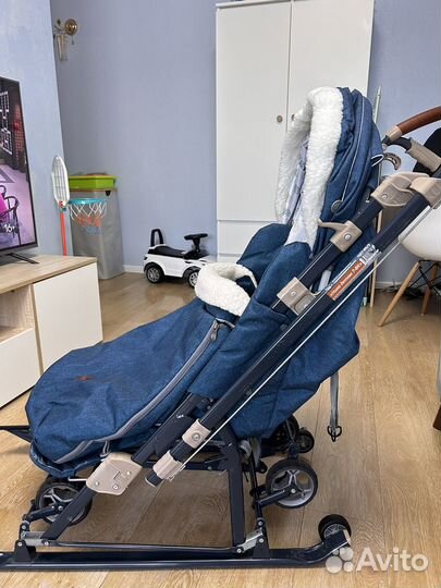 Санки коляска ника 7-8