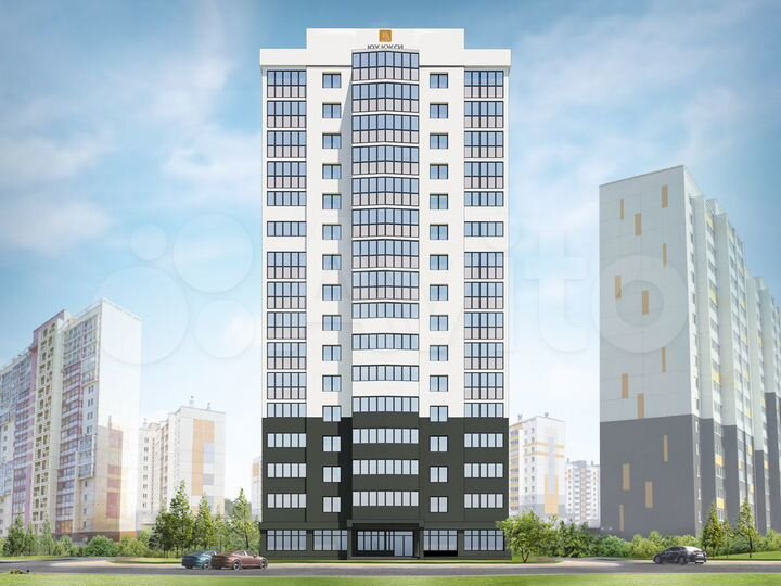 1-к. квартира, 43,2 м², 12/16 эт.