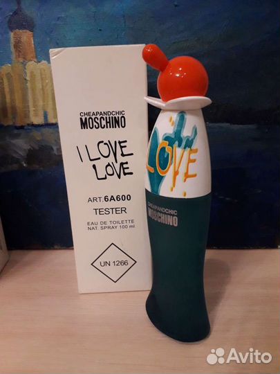 Парфюм moschino I love love 100ml тестер